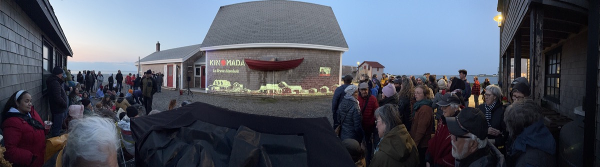 Projection panoramique \u00celes de la Madeleine